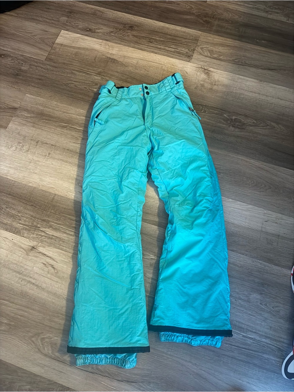 Canyon Creek Girls XL 16/18 Turquoise Insulated Snow Ski Pants